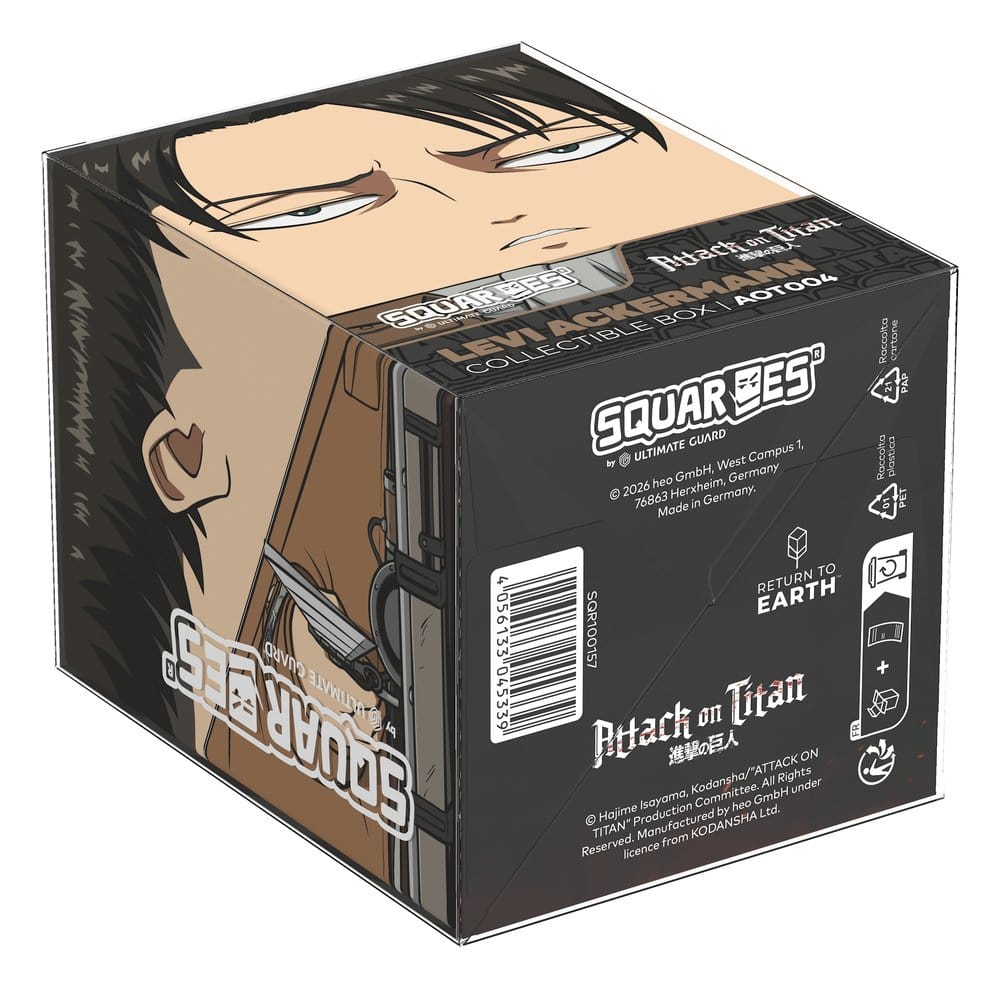 Squaroes Squaroe Attack on Titan AOT004 - Levi Ackermann Squaroes