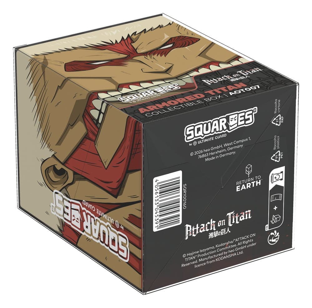Squaroes Squaroe Attack on Titan AOT007 - Armored Titan Squaroes