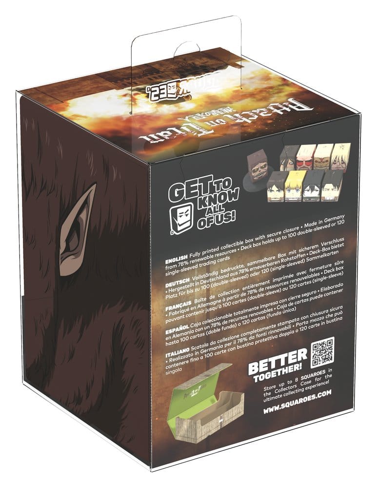 Squaroes Squaroe Attack on Titan AOT009 - Beast Titan Squaroes