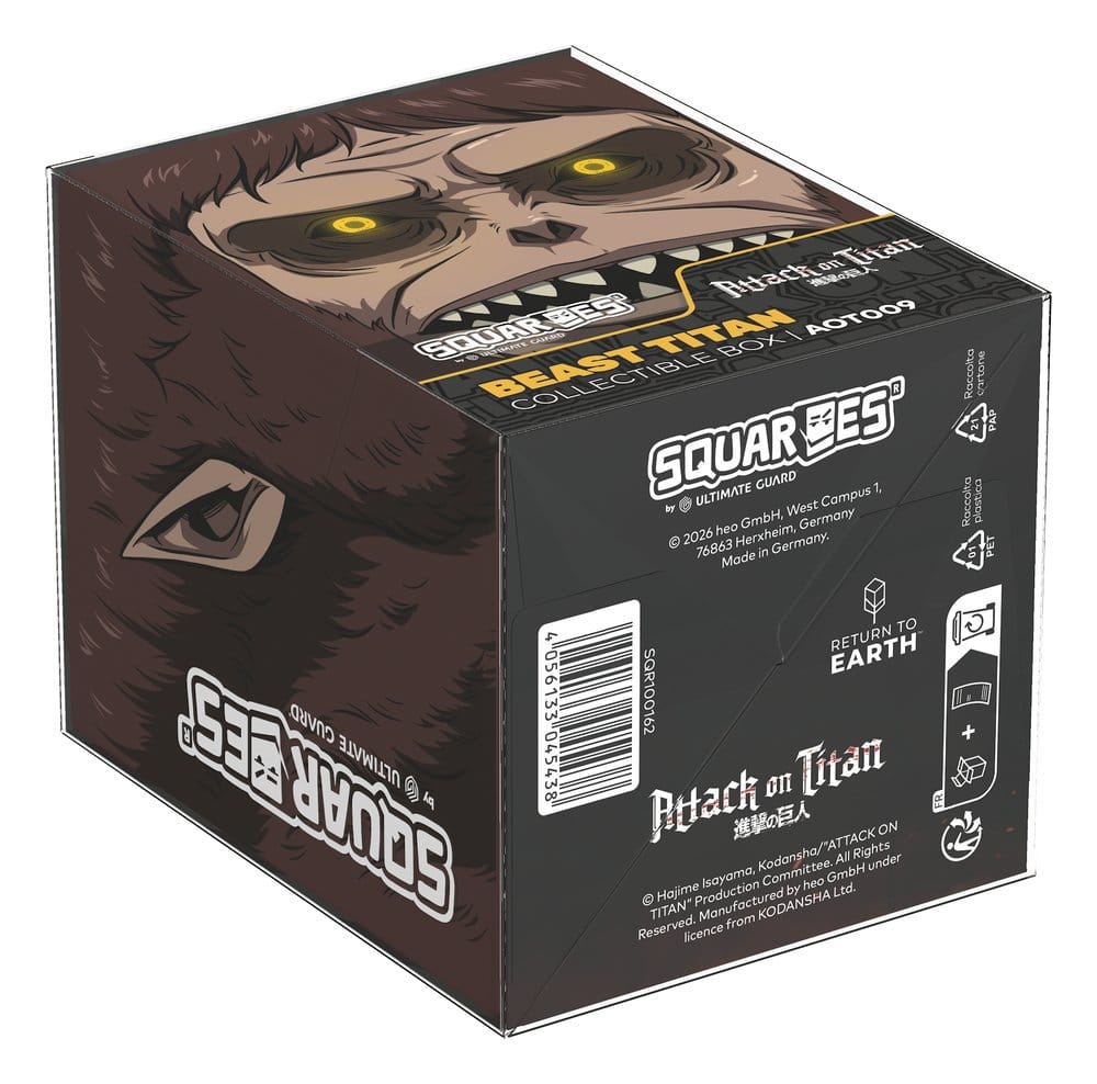 Squaroes Squaroe Attack on Titan AOT009 - Beast Titan Squaroes