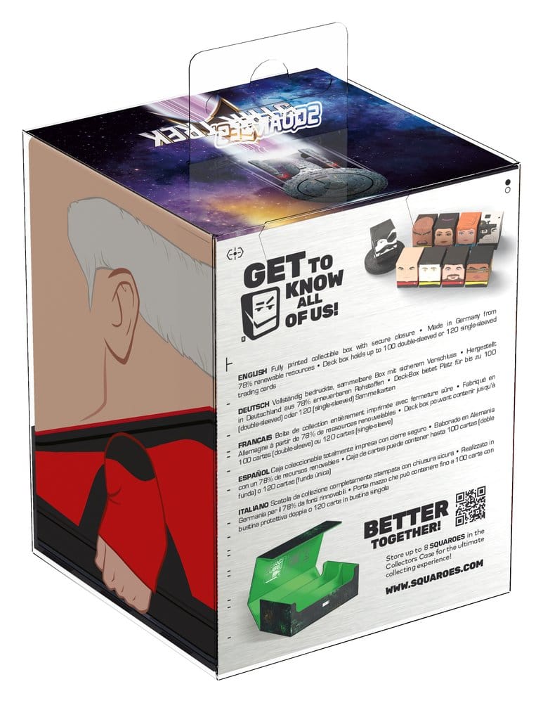 Squaroes Squaroe Star Trek: The Next Generation ST019 - Captain Picard