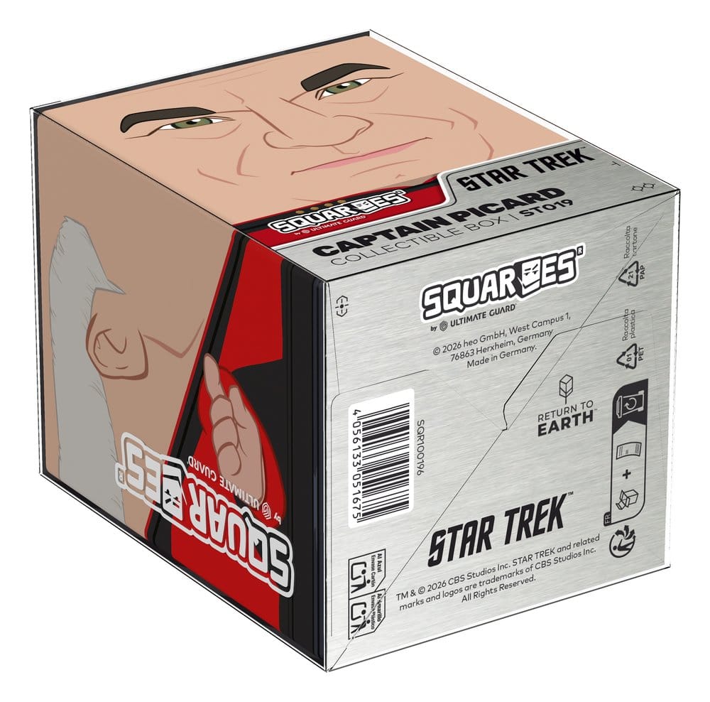 Squaroes Squaroe Star Trek: The Next Generation ST019 - Captain Picard