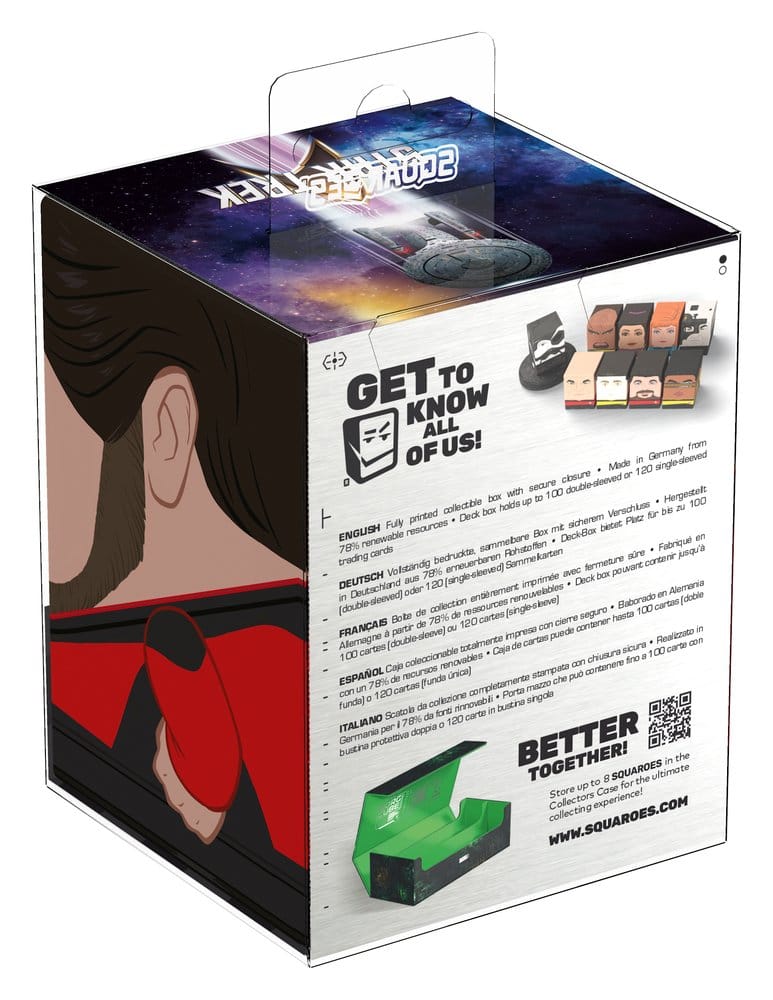 Squaroes Squaroe Star Trek: The Next Generation ST021 - William Riker