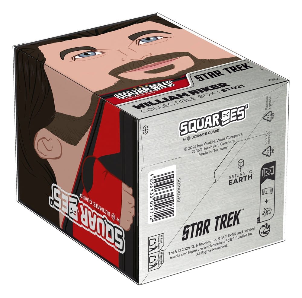 Squaroes Squaroe Star Trek: The Next Generation ST021 - William Riker
