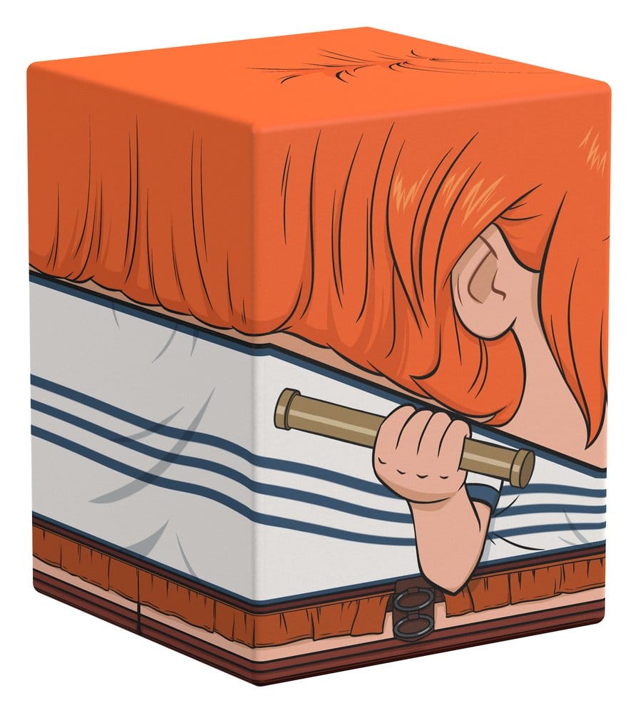 Squaroes Squaroe ONE PIECE OP002 - Nami: Professionell samlarbox för 100 dubbelsleevede kort