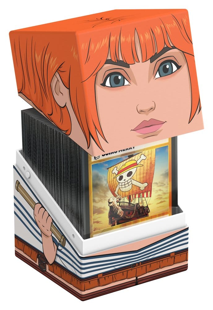 Squaroes Squaroe ONE PIECE OP002 - Nami: Professionell samlarbox för 100 dubbelsleevede kort