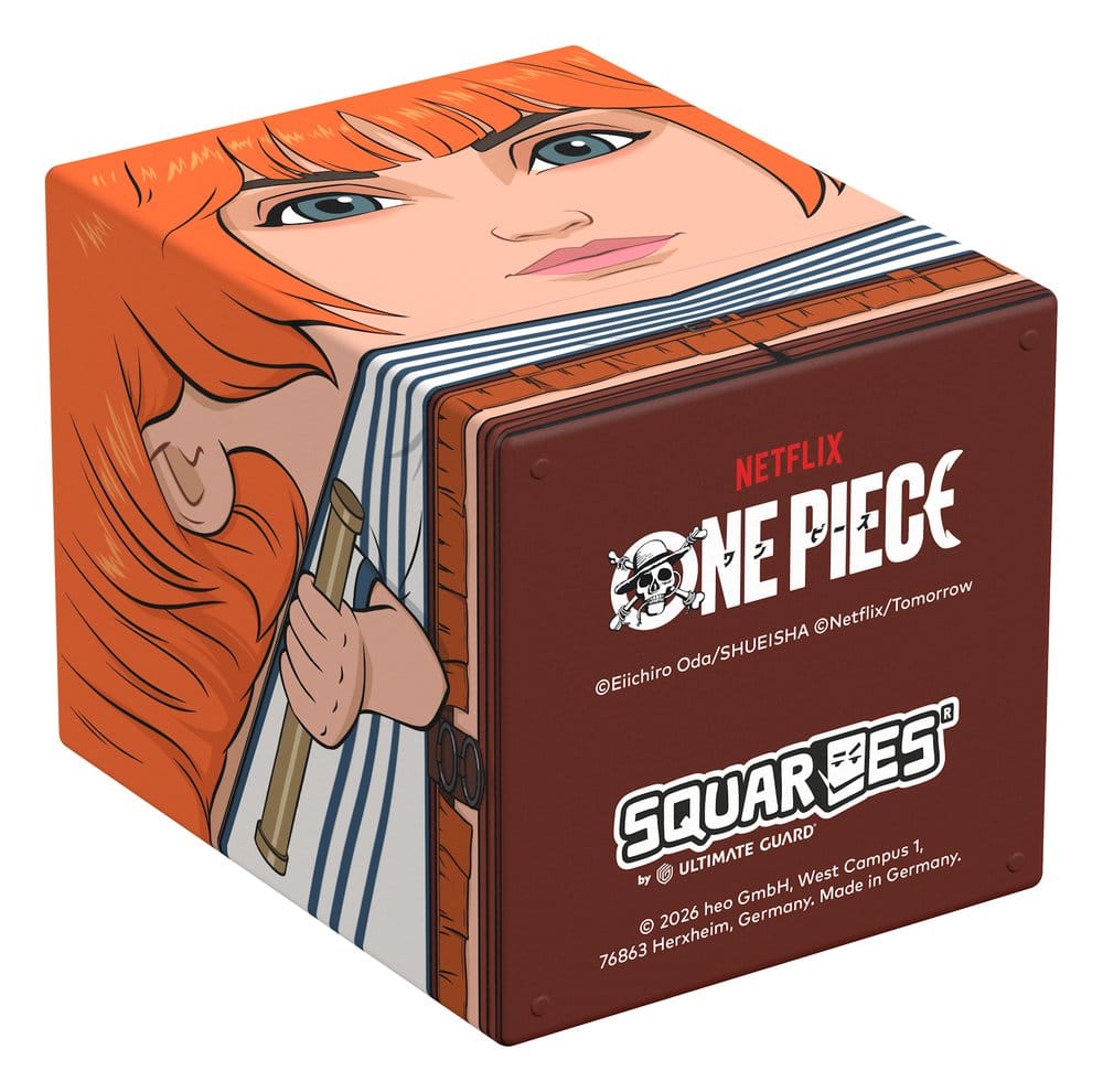 Squaroes Squaroe ONE PIECE OP002 - Nami: Professionell samlarbox för 100 dubbelsleevede kort
