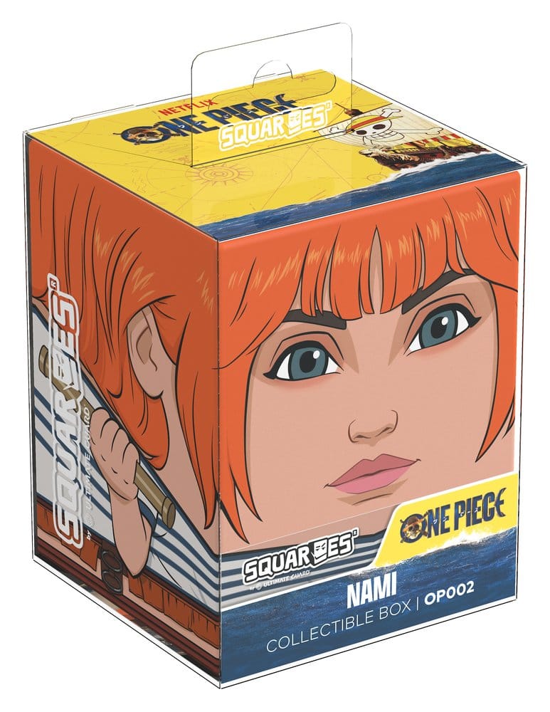 Squaroes Squaroe ONE PIECE OP002 - Nami: Professionell samlarbox för 100 dubbelsleevede kort