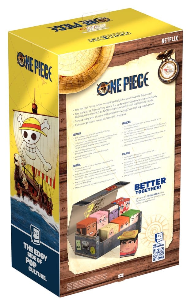 Squaroes Samlarbox 800 ONE PIECE – Träkista