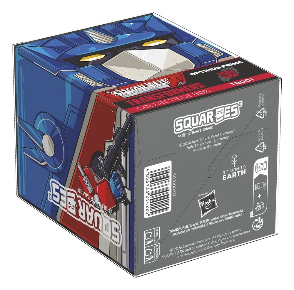 Squaroes Squaroe Transformers TR001 - Optimus Prime samlarbox för tradingkort