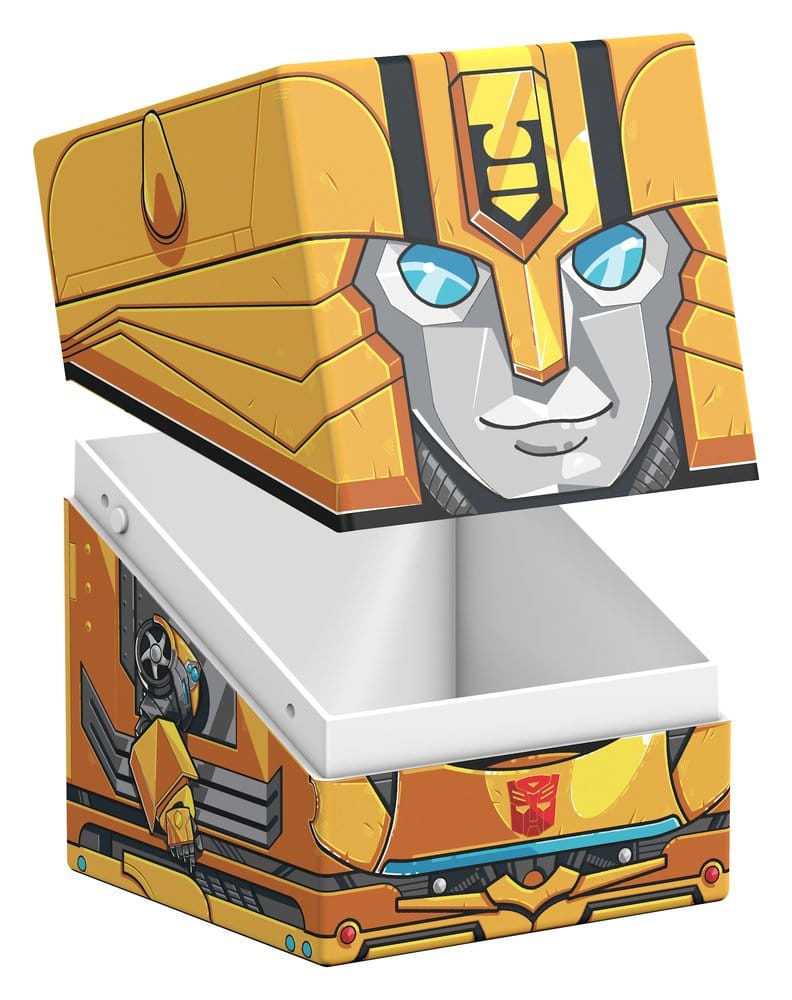 Squaroes Squaroe Transformers TR002 - Bumblebee: Exklusivt kortfodral i hållbart material för upp till 100 kort