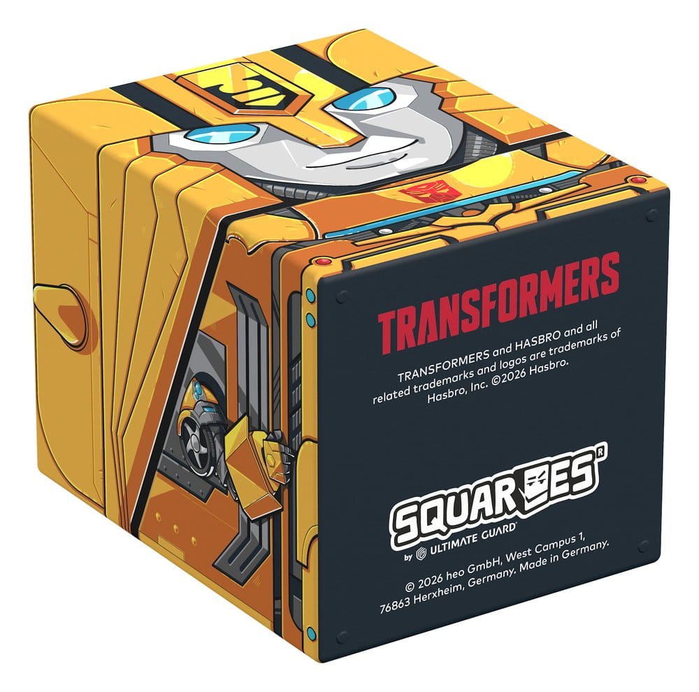 Squaroes Squaroe Transformers TR002 - Bumblebee: Exklusivt kortfodral i hållbart material för upp till 100 kort