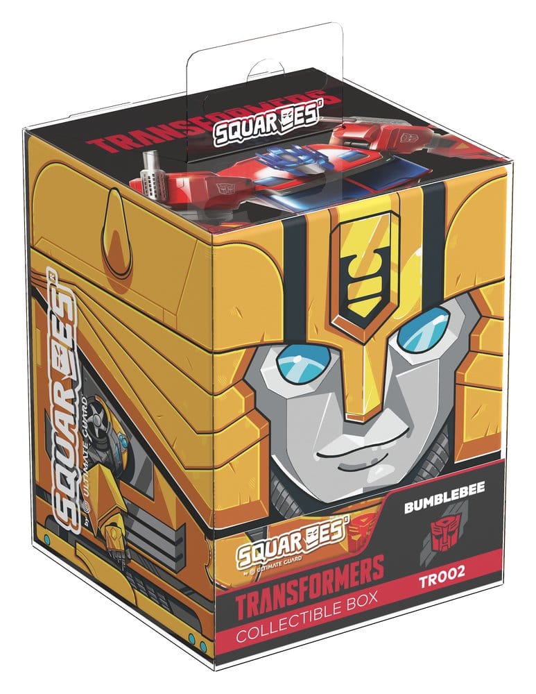 Squaroes Squaroe Transformers TR002 - Bumblebee: Exklusivt kortfodral i hållbart material för upp till 100 kort