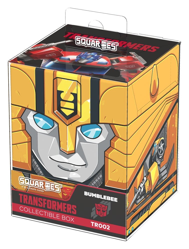 Squaroes Squaroe Transformers TR002 - Bumblebee: Exklusivt kortfodral i hållbart material för upp till 100 kort