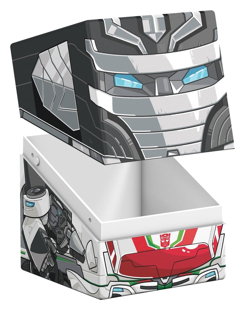 Squaroes Squaroe Transformers TR003 - Wheeljack: Hållbar och Samlarvänlig Kortförvaring för Tradingkort