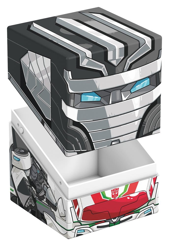 Squaroes Squaroe Transformers TR003 - Wheeljack: Hållbar och Samlarvänlig Kortförvaring för Tradingkort