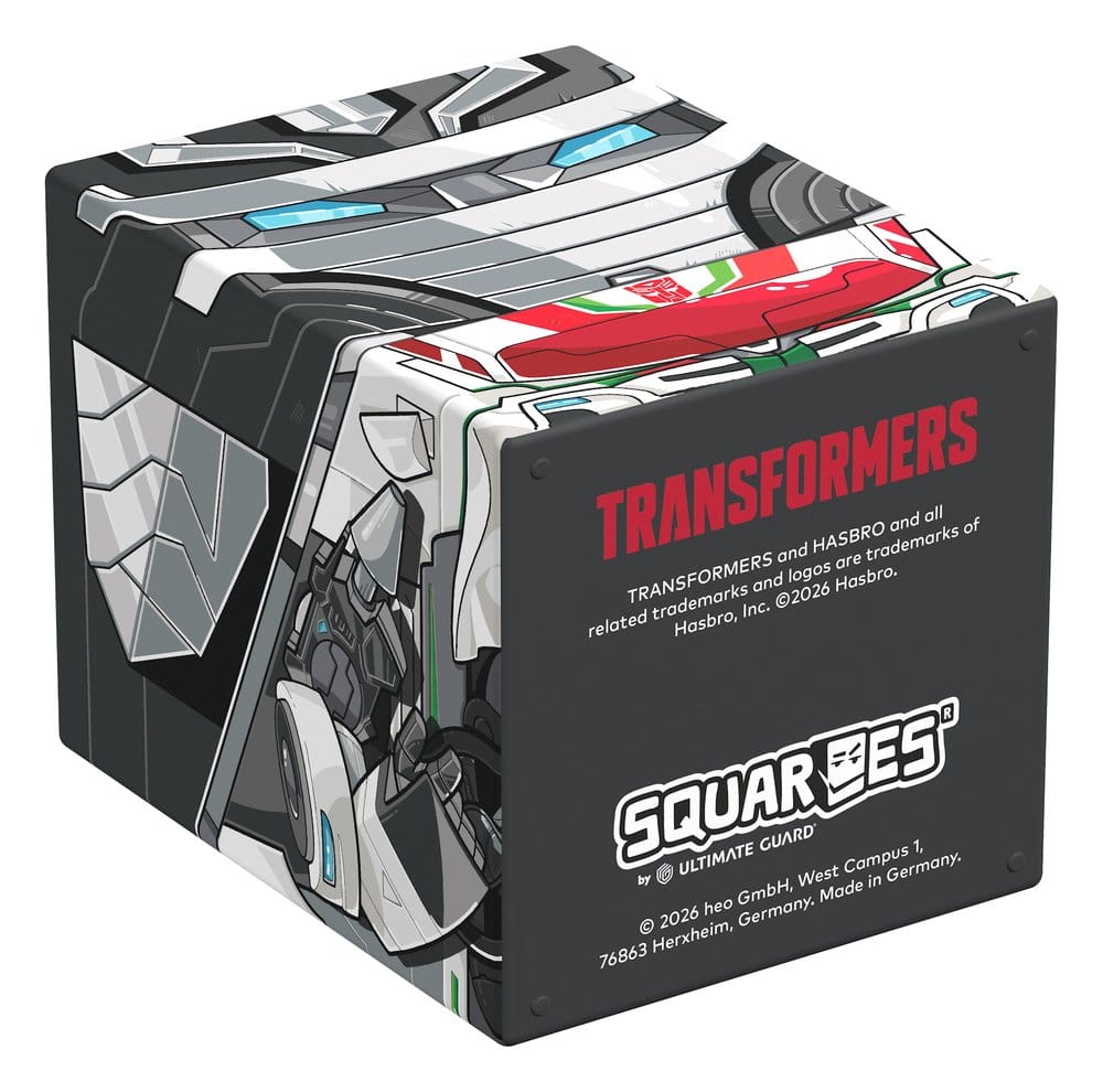 Squaroes Squaroe Transformers TR003 - Wheeljack: Hållbar och Samlarvänlig Kortförvaring för Tradingkort