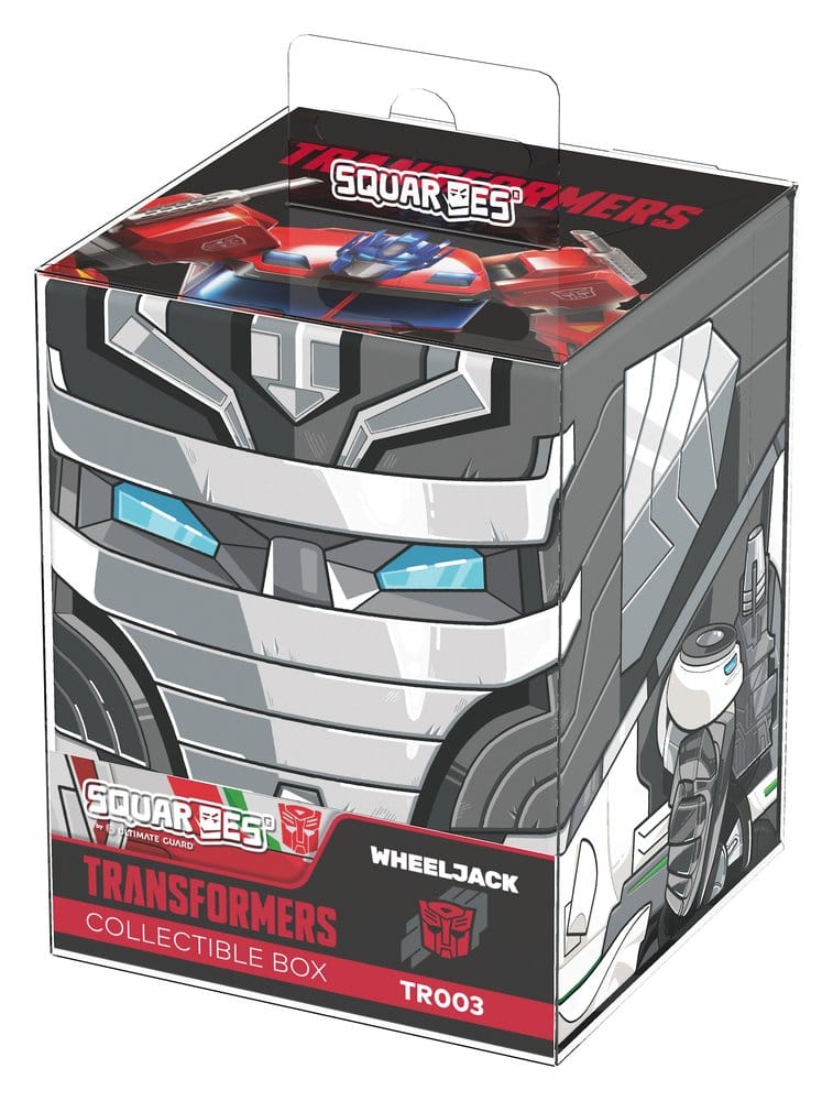Squaroes Squaroe Transformers TR003 - Wheeljack: Hållbar och Samlarvänlig Kortförvaring för Tradingkort