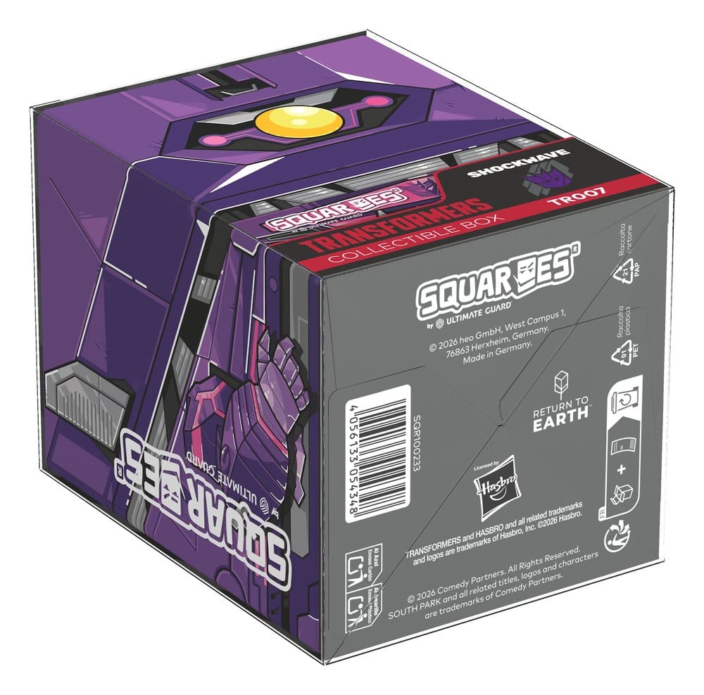 Squaroes Transformers TR007 – Shockwave – Professionellt skydd för samlarkort