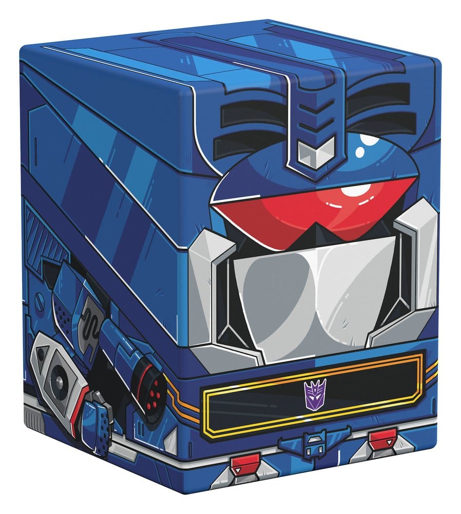 Squaroes Squaroe Transformers TR008 - Soundwave: Hållbar och Säkert Kortfodral för Samlarkort