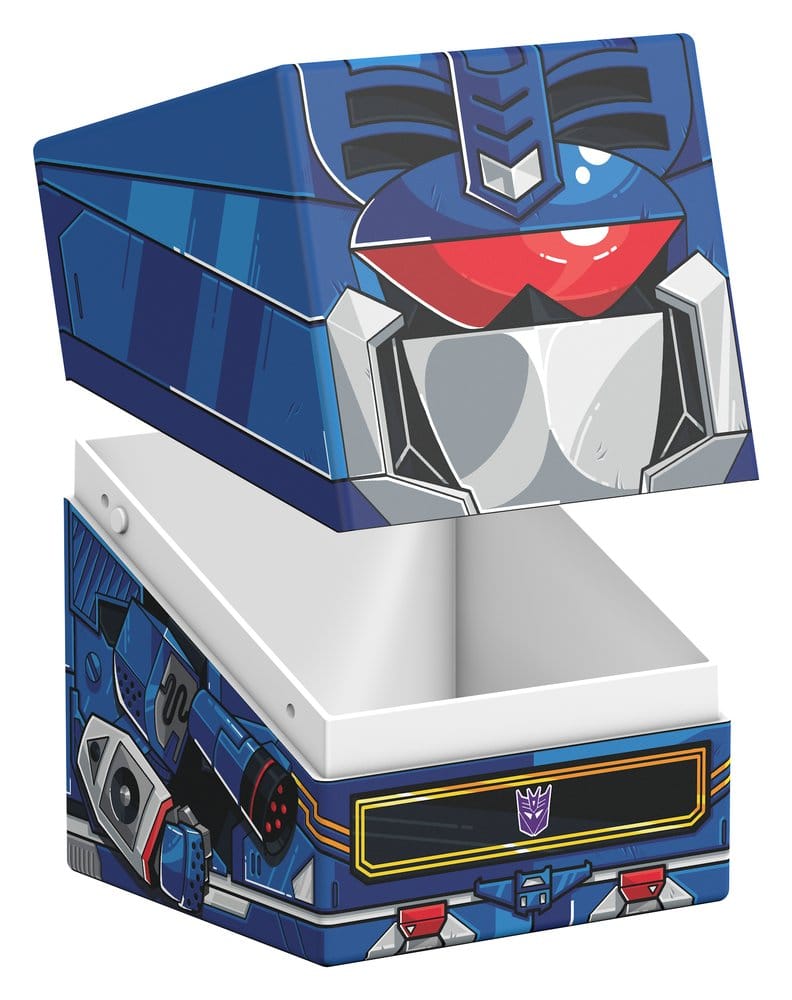 Squaroes Squaroe Transformers TR008 - Soundwave: Hållbar och Säkert Kortfodral för Samlarkort