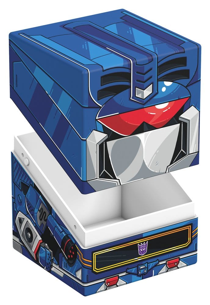 Squaroes Squaroe Transformers TR008 - Soundwave: Hållbar och Säkert Kortfodral för Samlarkort