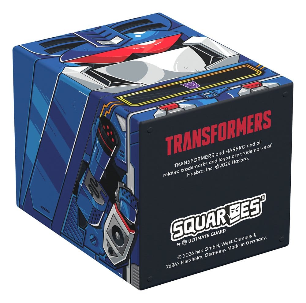 Squaroes Squaroe Transformers TR008 - Soundwave: Hållbar och Säkert Kortfodral för Samlarkort