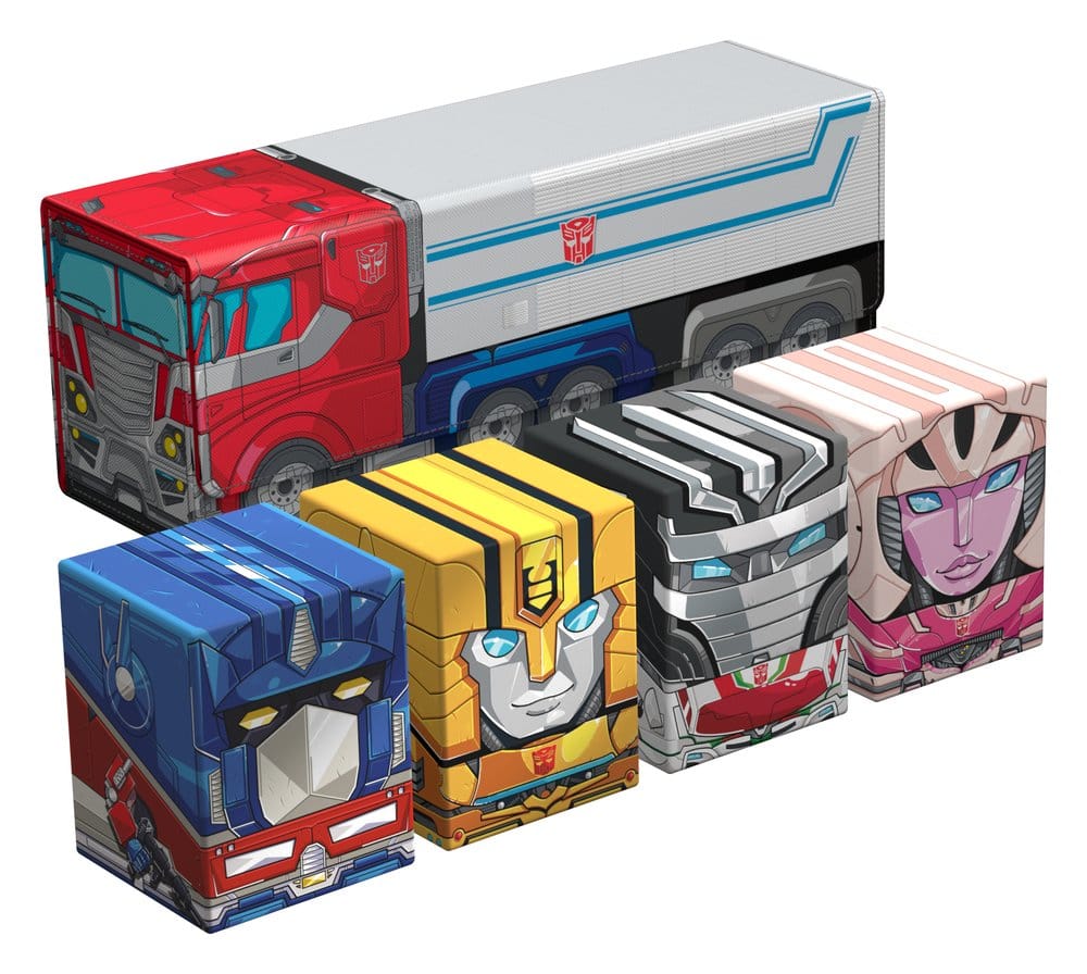 Squaroes Samlarväska 400 Squaroe Transformers - Optimus Prime Lastbil