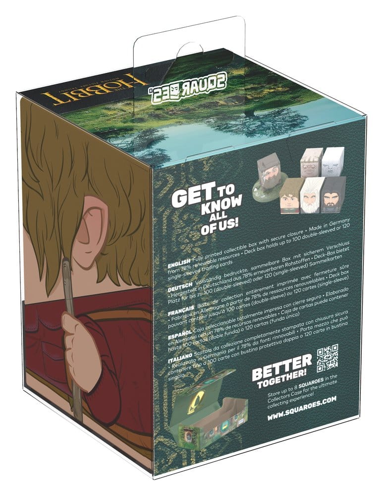 Squaroes Squaroe Bilbo Baggins från Sagan om Ringen HOB001