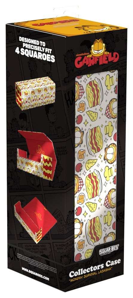 Squaroes Squaroe Garfield Collectors Case - Monday Survival Lasagna