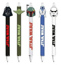 Star Wars Erasable Gel Pens with Characters in Display (30 pieces)