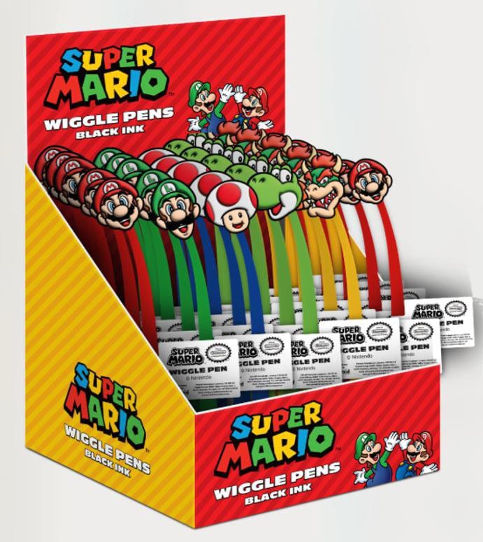 Super Mario Wiggle Pens Characters Display (30)