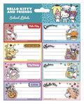 Hello Kitty and Friends School Labels American Diner Version
