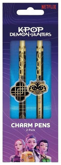 KPop Demon Hunters Pens Golden 2-Pack