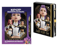 KPop Demon Hunters Notebook with Pen A5 Premium Golden