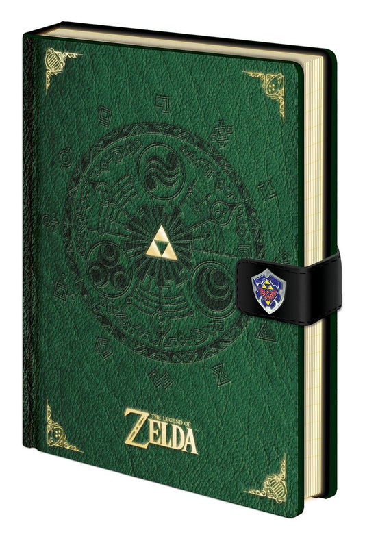 Legend of Zelda Premium Anteckningsblock A5 Triforce New Version