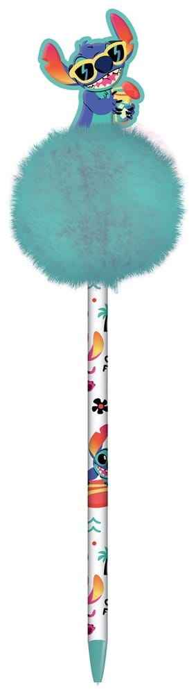 Lilo & Stitch Pom Pom Pen (Acid Pops) – Officiellt Licensierad Kulspetspenna