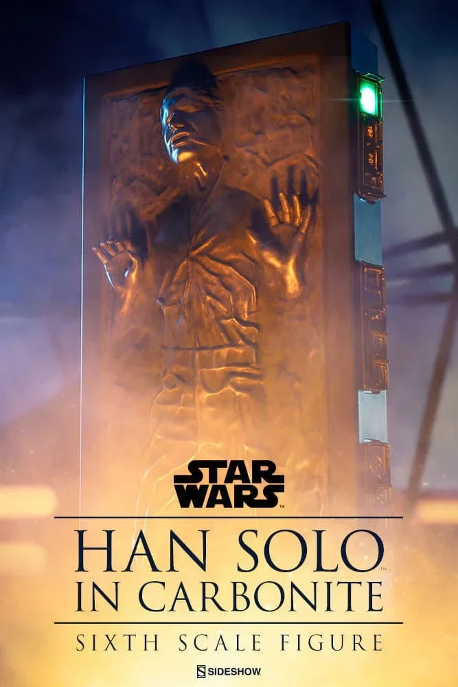 Star Wars Figur 1/6 Han Solo i Carbonit 38 cm Sideshow Collectibles