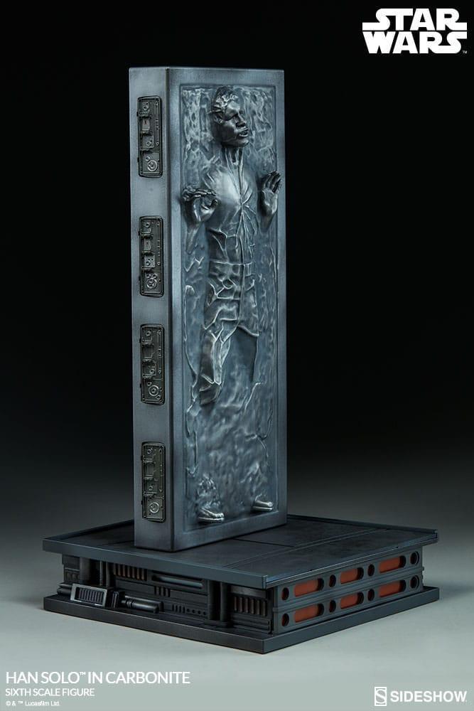 Star Wars Figur 1/6 Han Solo i Carbonit 38 cm Sideshow Collectibles