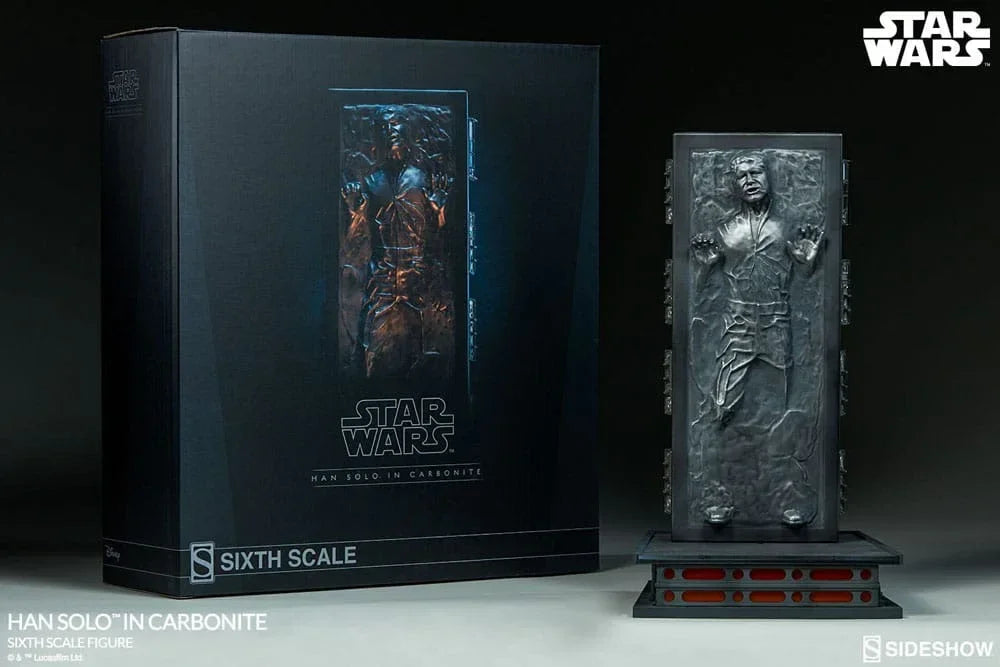 Star Wars Figur 1/6 Han Solo i Carbonit 38 cm Sideshow Collectibles