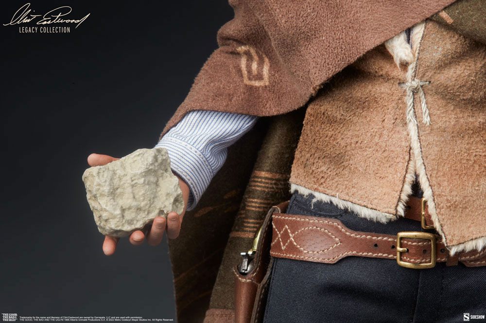 The Good, The Bad and the Ugly Clint Eastwood Legacy Collection actionfigur 1/6 The Man With No Name 30 cm