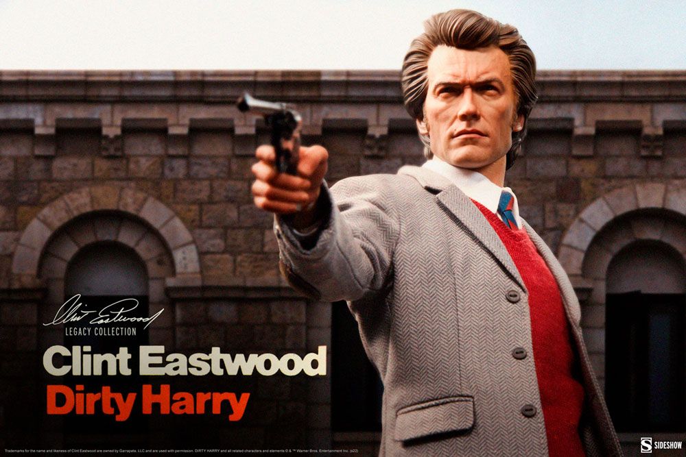 Dirty Harry Clint Eastwood Legacy Collection actionfigur 1/6 Harry Callahan 30 cm