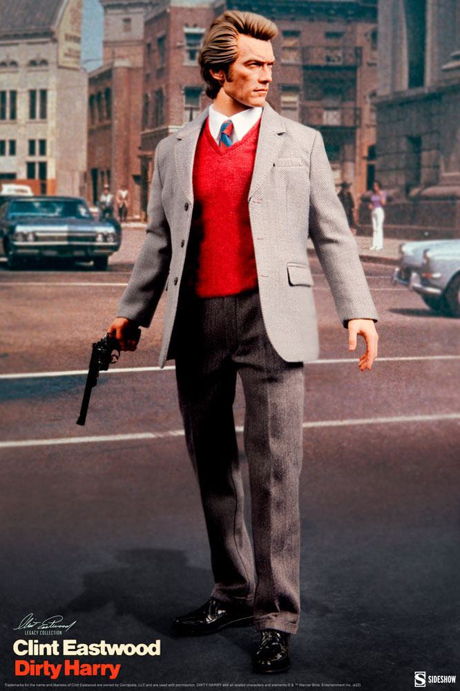 Dirty Harry Clint Eastwood Legacy Collection Action Figur 1/6 Harry Callahan 30 cm