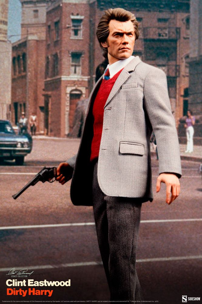 Dirty Harry Clint Eastwood Legacy Collection actionfigur 1/6 Harry Callahan 30 cm
