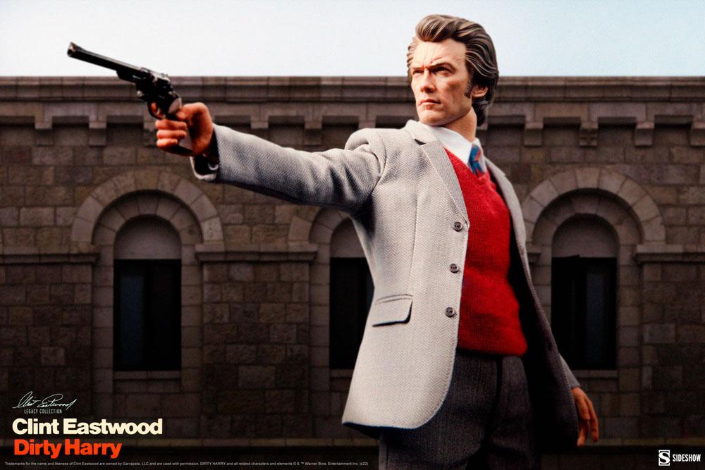 Dirty Harry Clint Eastwood Legacy Collection actionfigur 1/6 Harry Callahan 30 cm