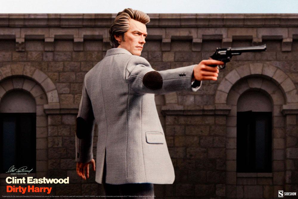 Dirty Harry Clint Eastwood Legacy Collection actionfigur 1/6 Harry Callahan 30 cm