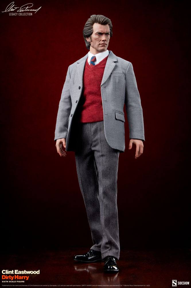 Dirty Harry Clint Eastwood Legacy Collection actionfigur 1/6 Harry Callahan 30 cm