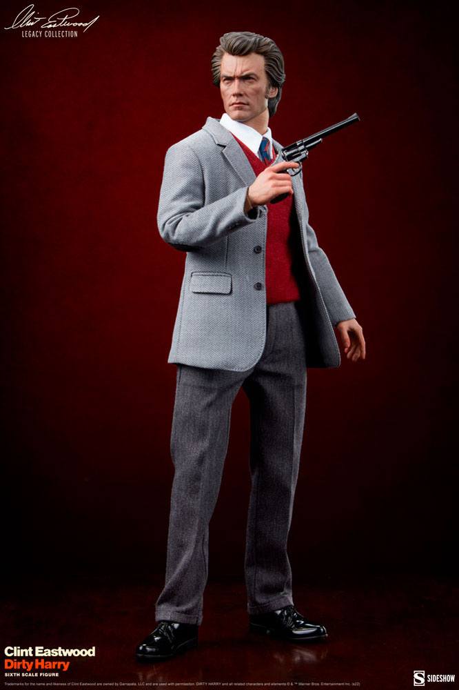 Dirty Harry Clint Eastwood Legacy Collection actionfigur 1/6 Harry Callahan 30 cm