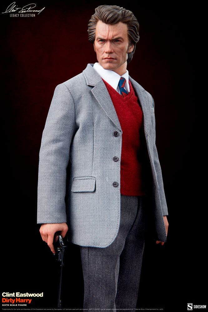 Dirty Harry Clint Eastwood Legacy Collection actionfigur 1/6 Harry Callahan 30 cm