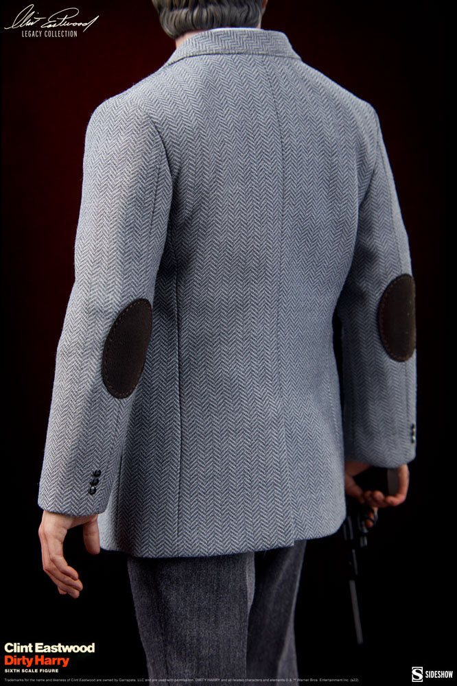 Dirty Harry Clint Eastwood Legacy Collection actionfigur 1/6 Harry Callahan 30 cm